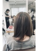 3Dグレージュカラー
