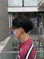 ピチカート(pizzicato) テーパーフェード+センターパート