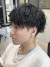 メンズカット＋艶ケアパーマコース ￥15,400(税込)