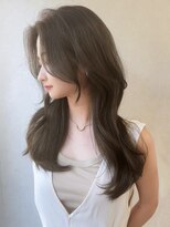 スターズレイ 本川越(STARS ray)&nbsp;オリーブベージュ 韓国くびれヘア 似合わせカット 透明感カラー