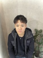 デン 仙台店(DEN)&nbsp;フェザーパーマ/スパイキーショート[榴岡/メンズ/理容室]