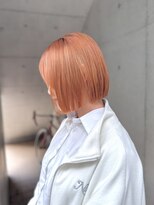 シャロン(SHARON)&nbsp;【SHARON】モードボブ×オレンジベージュ