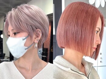 レド(LeDo)の写真/あなたに似合うショート提案します♪【四日市/髪質改善/ブリーチ/縮毛矯正/ショート/ダブルカラー/メンズ】