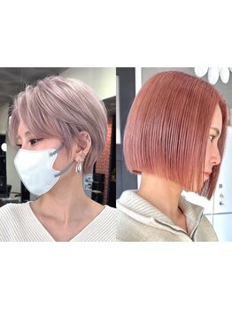 あなたに似合うショート提案します♪【四日市/髪質改善/ブリーチ/縮毛矯正/ショート/ダブルカラー/メンズ】