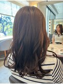 ロングカット/アッシュブラウン