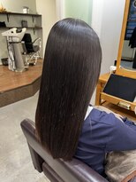 アンクル(ancre)&nbsp;艶髪×ロング×黒髪×シルキーストレート×髪質改善【広島】