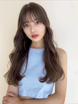 コア銀座メゾン(COA GINZA Maison) 髪質改善レイヤーカット前髪カット顔周りレイヤー暗めカラー銀座