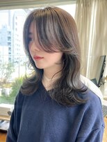 バイオレット 栄店(Violet) グレージュカラー 透明感カラー レイヤーカット くびれヘア