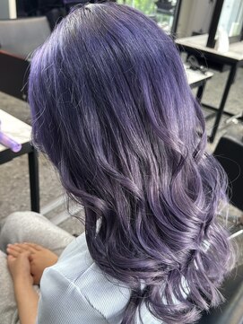 パヌポン(PANUPON) ラベンダーベージュダブルカラーインナーカラー