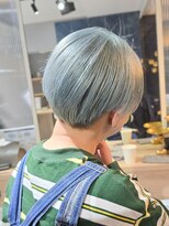 バイエイト(X8) マッシュショート×ブルーシルバー