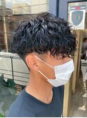 三重桑名前下がりツイストスパイラルパーマ/ツイストスパイラル