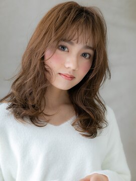 カバーヘアアンドスパ ブリス 浦和(COVER HAIR&SPA bliss) スモーキーブラウンウェットヘアフェミニンロングX浦和20代30代