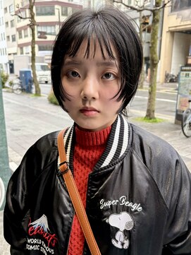 サロウィン 広島(SALOWIN) ＊小顔ショートレイヤー