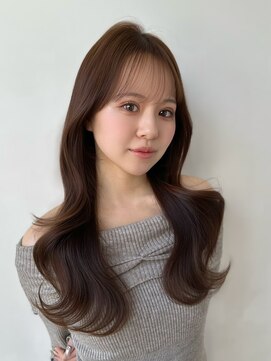 バイオレット ナゴヤ(Violet Nagoya) くびれロングレイヤーカットワンホンレイヤーカット顔周りカット