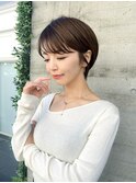 ショートヘア/ショートカット/ショートボブ/30代40代50代/表参道