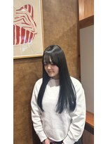 ウル 久留米(URU)&nbsp;髪質改善/縮毛矯正/ブルーブラック