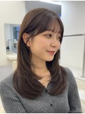 ダークパープル/ナチュラルショート/ミルクブラウン/夏/渋谷