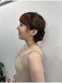 結婚式参列に♪/お呼ばれヘア/おとなっぽヘア/編み込み/ロング