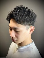 ヒロギンザプレミアムバーバースパ パレスホテル店(HIRO GINZA) ツーブロックスタイル