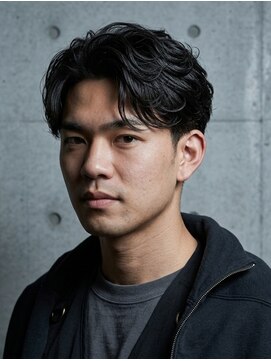 オールデイハローズ 草津店(ALL DAY HELLO'S) メンズ・フェザーセンターパート　滋賀・草津♯115