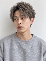 ヘイ 松本店(HEY)&nbsp;【HEY 松本】メンズハイライト×ミルクグレージュショート