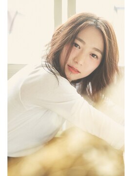 フレイムス ヘアアンドリラックス 吉川店(Frames hair&relax) クセを生かしたナチュラルシフォンロブ【フレイムス吉川】