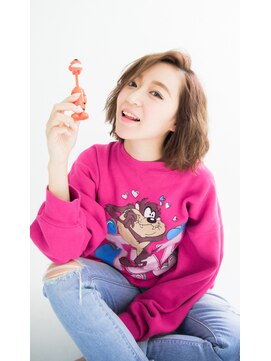 リル(Lilou) 【Lilou】カジュアルグレージュボブ