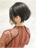 ショートボブヘアアレンジ