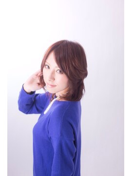 ヘアーアンドライフ ガーデン(HAIR&LIFE Garden) 暖色カラー×毛先カール