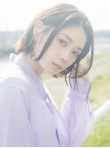 シンプルなボブ 「横浜/縮毛矯正/髪質改善」