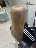 透明感！シルバーカラー