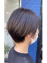 セラ バイ ユーレルム(SerA by U-REALM)&nbsp;復元縮毛矯正　復元カラー　ショートボブ　担当　佃