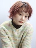 くしゃっと無造作ショートウルフ