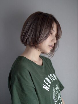 モーニン(Moanin') 大人カワイイ◎グレージュショートボブ《堀江臣吾》