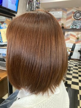 エボノスヘアー エボノスヘアー ドンペリロゼ色