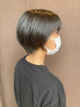 バルス(BLS) 艶感★ショート【藤枝/髪質改善/デザインカラー】