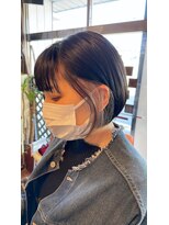 ヘアーデザイン アブー(hair design A BOO)&nbsp;ミニボブインナーカラー