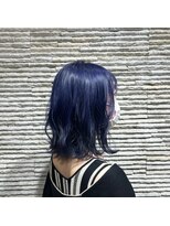 ビスイル 秋葉原店(Vis ill)&nbsp;10代20代30代/ブルーバイオレット/ハイトーン/ブリーチ/波巻き