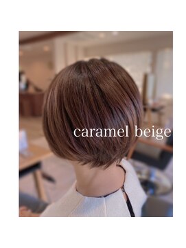 ヘアブロス(hair BROS) caramel　beige