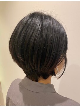 ニシオギ ヴォイス 西荻窪店(nishiogi voice) 似合わせショートカット×ナチュラルブラックスタイル