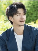爽やか×ワイルド　メンズショート束感短髪メンズパーマ