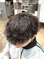 ノイセル 西本町(Noisyle)&nbsp;guest snap ミディアムマッシュ×波巻きスパイラルパーマ