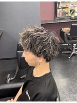 アイズ 渋沢(AIZU)&nbsp;メンズメッシュ/メッシュ/ツイストスパイラル/ツイストパーマ