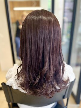 ニカイ(2F) ピンウブラウン/美髪/エアリーロング