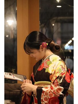 コワファースト 大分(COIFF1RST) 成人式前撮りヘアセット