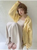 顔周りハイレイヤースタイル