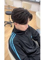 ビカム 名駅(become)&nbsp;ニュアンスパーマメンズマッシュ