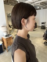 サン(son’)&nbsp;ミニボブ×オリーブベージュ