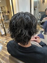 ブローチェアヴェダ メンズスパイラルパーマ