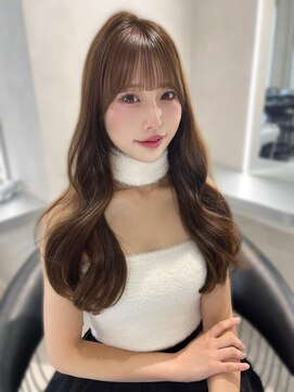 ユーフォリア 池袋東口駅前店(Euphoria) 【Euphoria Rina】オリーブベージュ×レイヤーカット